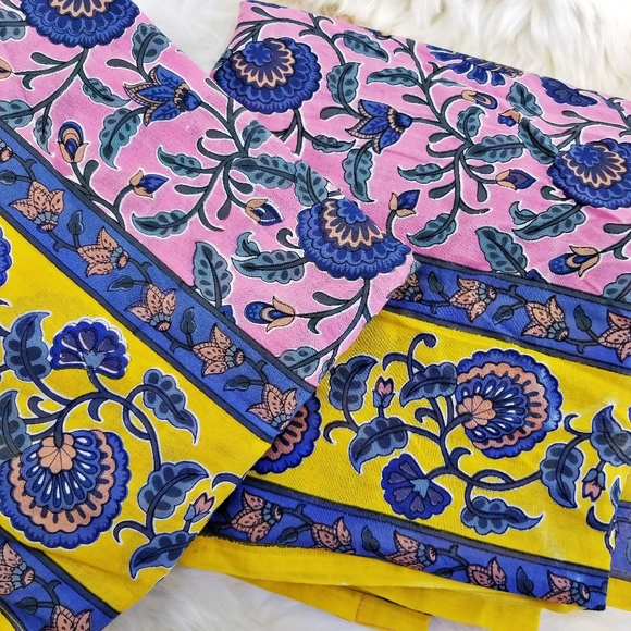 Boho Boutique Other - Boho Boutique Curtains Pink Yellow